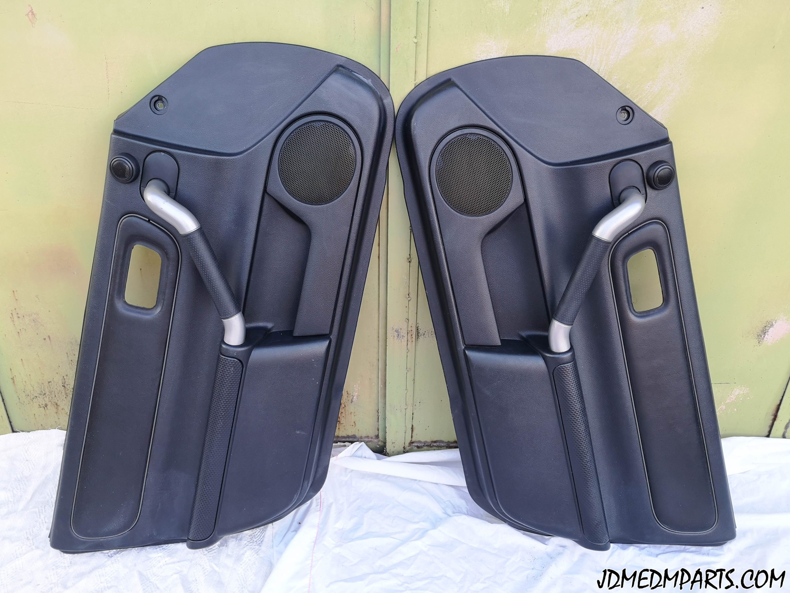 Toyota MR2 Spyder MR-S Door Panels Black Leather Trim Pair LH RH JDM ZZW30 1ZZFE