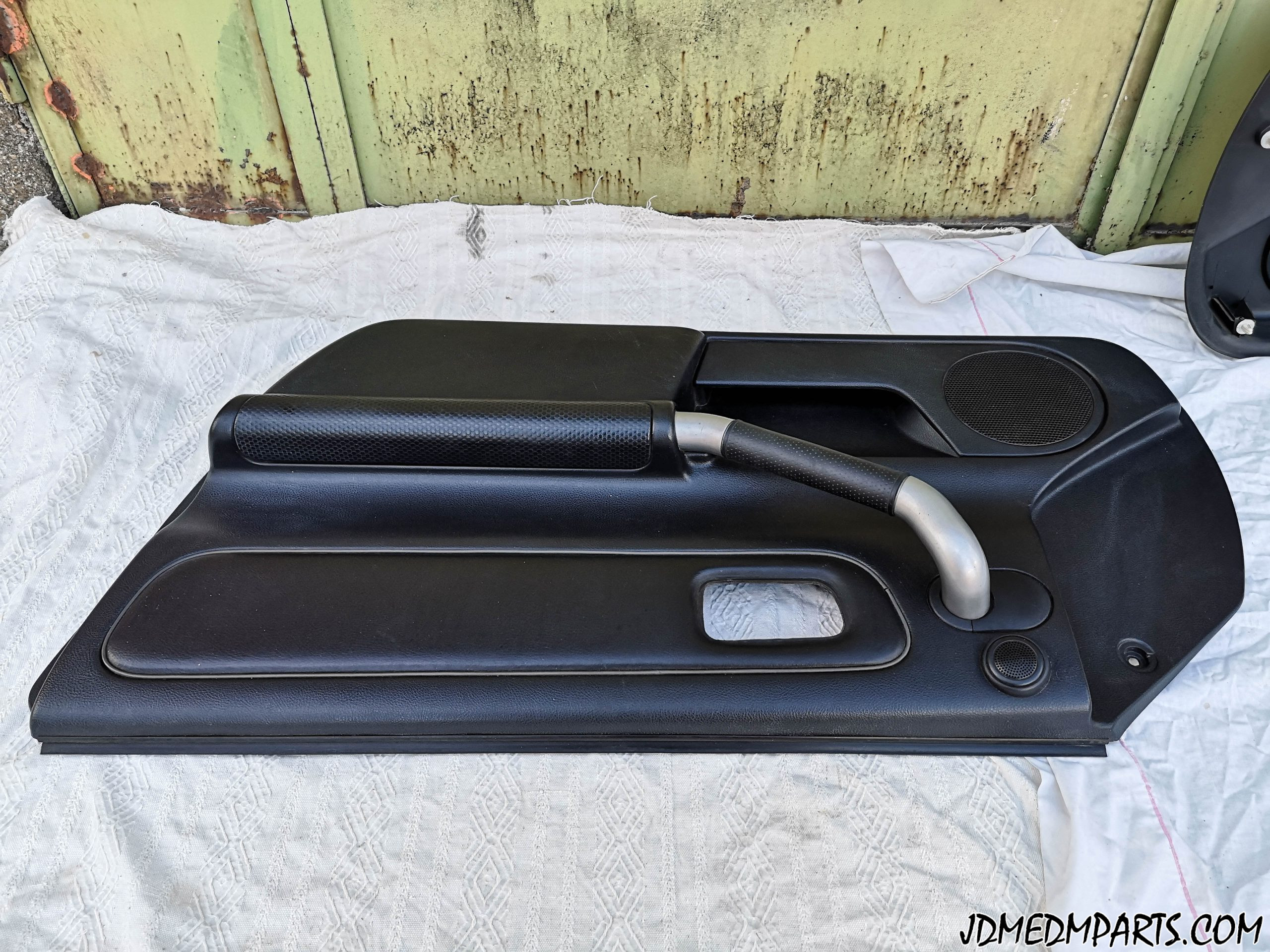 Toyota MR2 Spyder MR-S Door Panels Black Leather Trim Pair LH RH