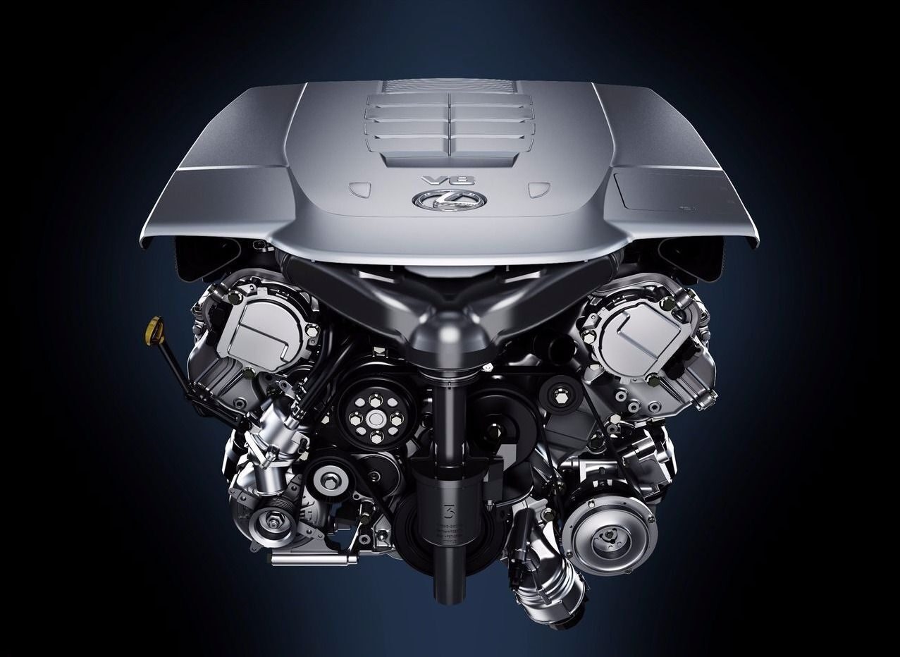 Lexus LS460 1UR-FSE engine with VVT-iE system.