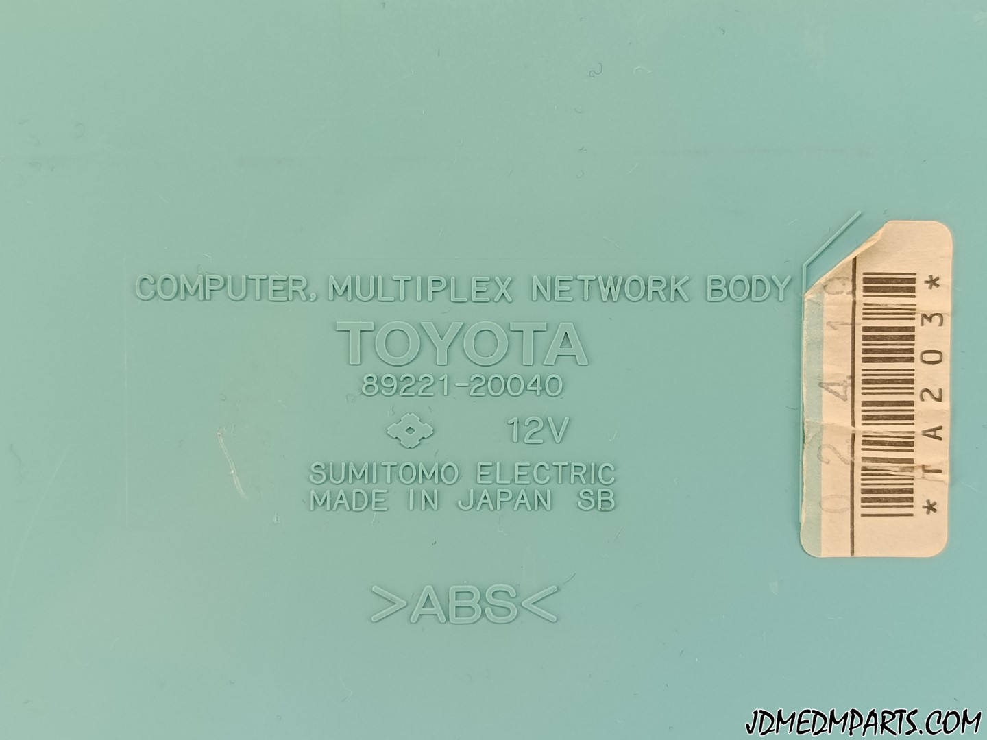 Toyota Celica T23 BCM 89221-20040 Computer Multiplex Network Body Control ECU