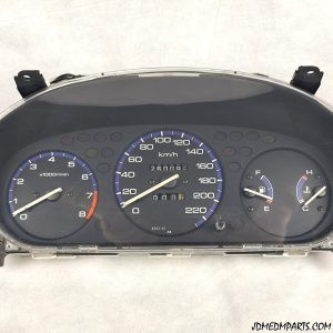 Honda Civic EK EJ EDM Manual Instrument Gauge Cluster Euro Spec KM/H Tacho