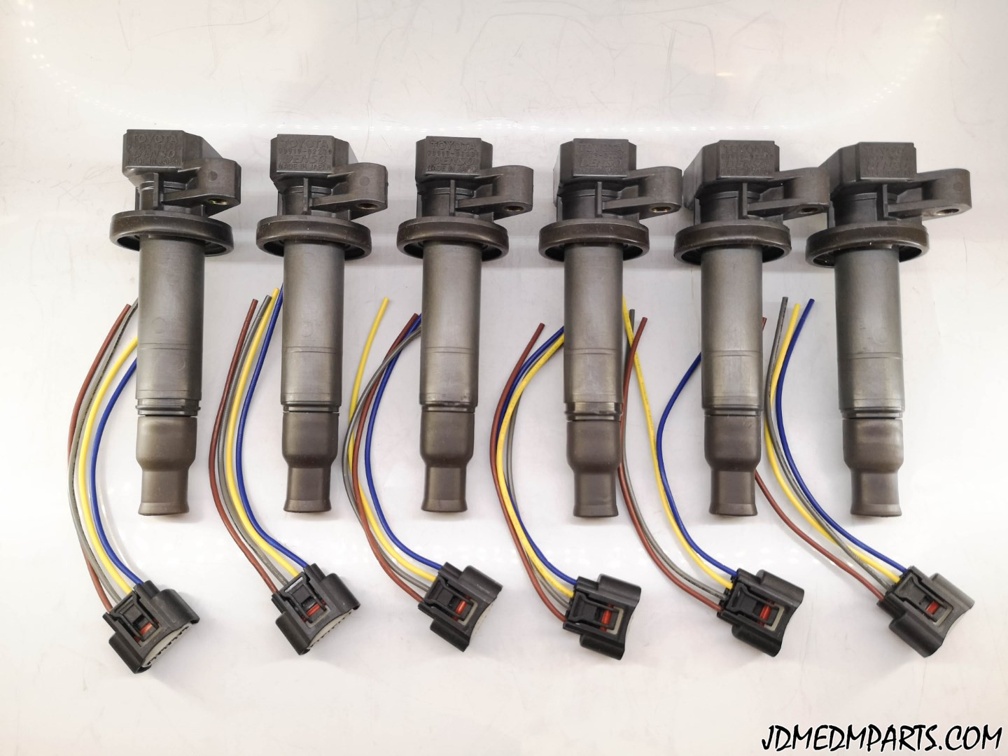 1JZ 2JZ Coil on Plug Conversion Set of 6x 1ZZ-FE Smart Coils Ignition Coils OEM