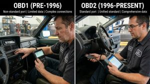 Read more about the article OBD1 vs. OBD2: What’s the Difference?