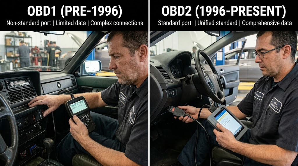 You are currently viewing OBD1 vs. OBD2: What’s the Difference?